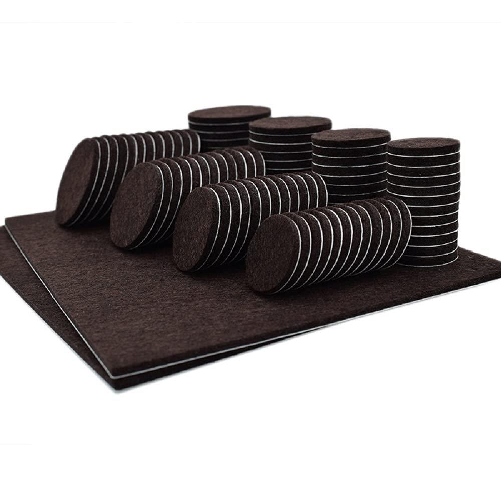 家具すべーる 椅子 テーブル足カバー いすの足カバー すべりどめマット 家具保護パッド ブラック 48個..