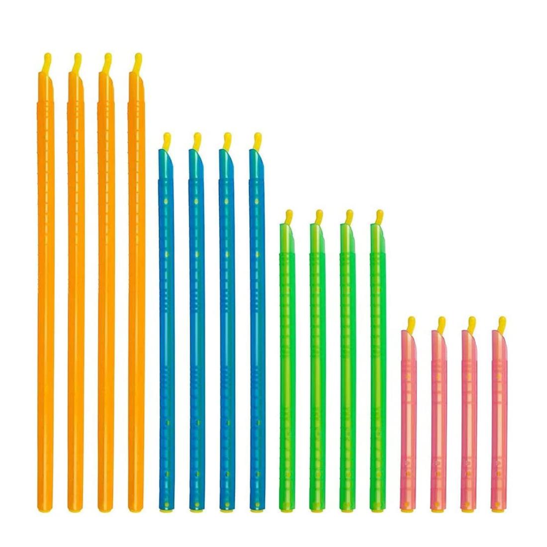 サムコス 袋止めクリップ 密封クリップ 食材保存 防湿 酸化防止 鮮度保持 キッチン用 簡単にあなたの食べ物を保存する 繰り返し使用可能 16個セット 4色