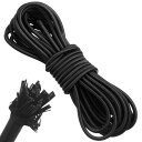 ショックコード ゴム紐 幅2.5mm 長10m 黒ラテックスゴムコード ラウンド DIYゴム紐 日焼け防止と耐久性 超強力な耐荷重性 安全で安定 多目的ロープ (2.5mm)