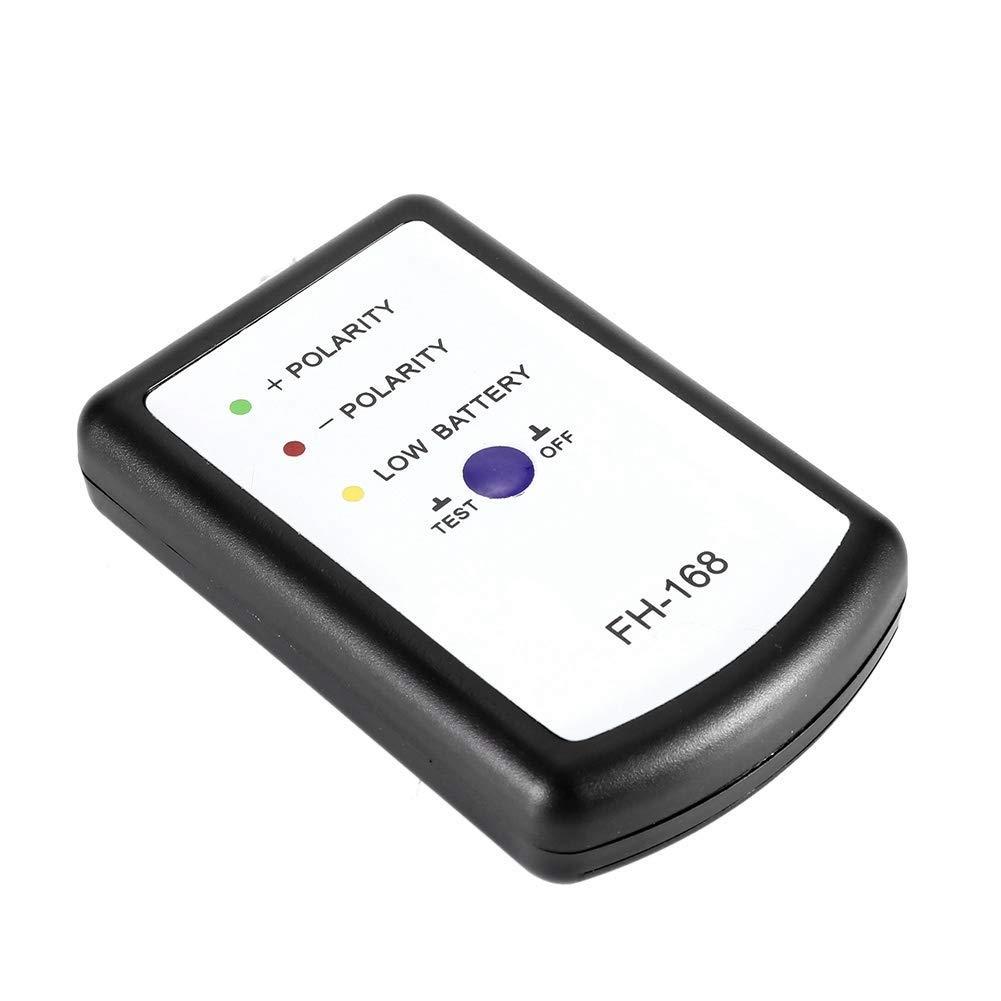 Qiilu 位相計 PH位相計 位相テスター プラスチック素材 9V220mAhバッテリー CD付き 信頼性 オーディオ ..