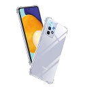 Aunote Galaxy A52 5G ケース クリア SC-53B 対応 米軍MIL規格 耐衝撃 ストラップホール付き TPU 薄型 軽量 スマホケース 擦り傷防止 ワイ ヤレス充電対応 ギャラクシーa52 カバー
