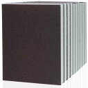 IROKCAKPT スポンジ研磨材 耐水ペーパー 8枚入 サンドペーパー 極細目(#2500-#3000相当) 120mm×100mm 耐水やすり,キッチンの掃除シンク 木工DIY作業 金属磨き 曲面研削に最適です