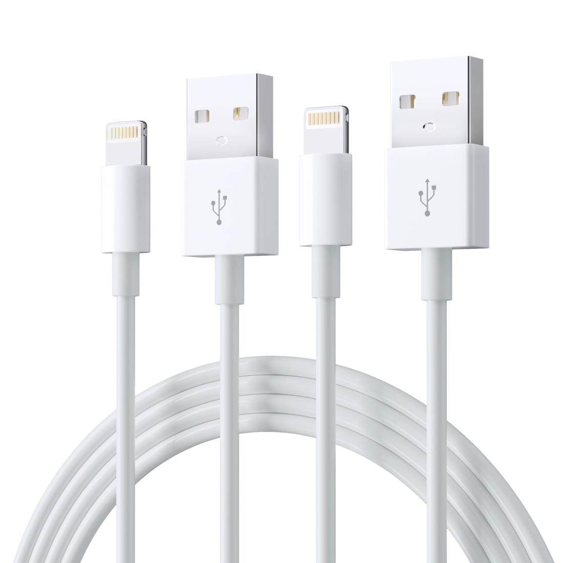 iPhone 充電ケーブル【MFi認証】ライトニングケーブル 2M 2本セットiPhone 充電器 ケーブル 純正品質 Lightningケーブル 2.4A 急速充電 高速データ転送 断線防止 アイホン 充電ケーブルiPhone ケーブル高耐久iPhone/iPad/AirPods/MacBookなど各種対応