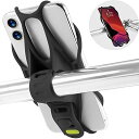 【Bone】Bike Tie 3 自転車 スマホホルダー シリコン, スマホ自転車ホルダー, ロードバイク スマホホルダー, スマホホルダー 自転車, 自転車 携帯ホルダー, 防振, 振動吸収, 取付簡単, iPhone15 15Plus 15pro 15pro max,iphone 14/13/12/11/8/7/6 plus pro max, 5.8~7.2イン