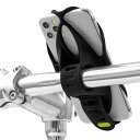 【Bone】Bike Tie 4 自転車 スマホホルダー シリコン, スマホ自転車ホルダー, ロードバイク スマホホルダー, スマホホルダー 自転車, 自転車 携帯ホルダー, 防振, 振動吸収, 取付簡単, iPhone15 15Plus 15pro 15pro max,iphone 14/13/12/11/8/7/6 plus pro max, 4.7~7.2イン