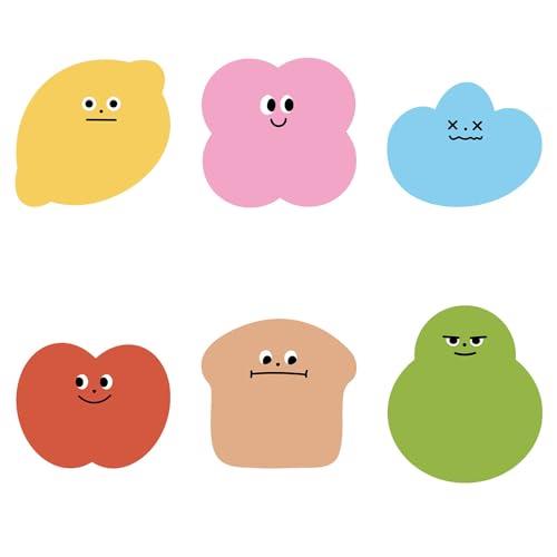 付箋 ふせん 付箋 おもしろ（6種類のパターンがあります） 付箋 可愛い 可愛い付箋 付箋 強粘着 インデックス 付箋 付箋 おしゃれ メモ用紙のサムネイル