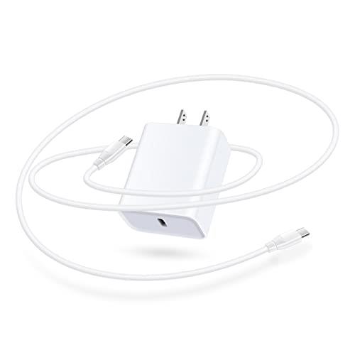 ANNIBER 急速充 電器 Type-C ACアダプター アンドロイド充電器 タイプC 20W/PD対応/PSE認証済 USB C-USB Cケーブル1本付き(1.8M) iphone 15シリーズ対応 Android 充電器 スマホ 充電器 Galaxy充電器 タイプC 充電ケーブル 60W pdケーブル Huawei/Galaxy/Xperia/LG/Aquos対応のサムネイル