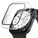 POLINK for Apple Watch用 ケース Series 9/8/7/6/5/4/SE2/SE 40mm PC素材 強化ガラス アップルウォッチ 保...