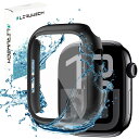 LIRUWECH for Apple Watch 10ケース 42mm 防水アップルウォッチ10防水カバー ガラスフィルム 一体型 apple watch series 10対応 PC素材 耐衝撃 タッチ感良好 衝撃吸収 防塵 Apple Watch 10アクセサリー Apple Watch 10 case 全面保護 高透過率 指紋防止 (42mm,ブラック)(2)