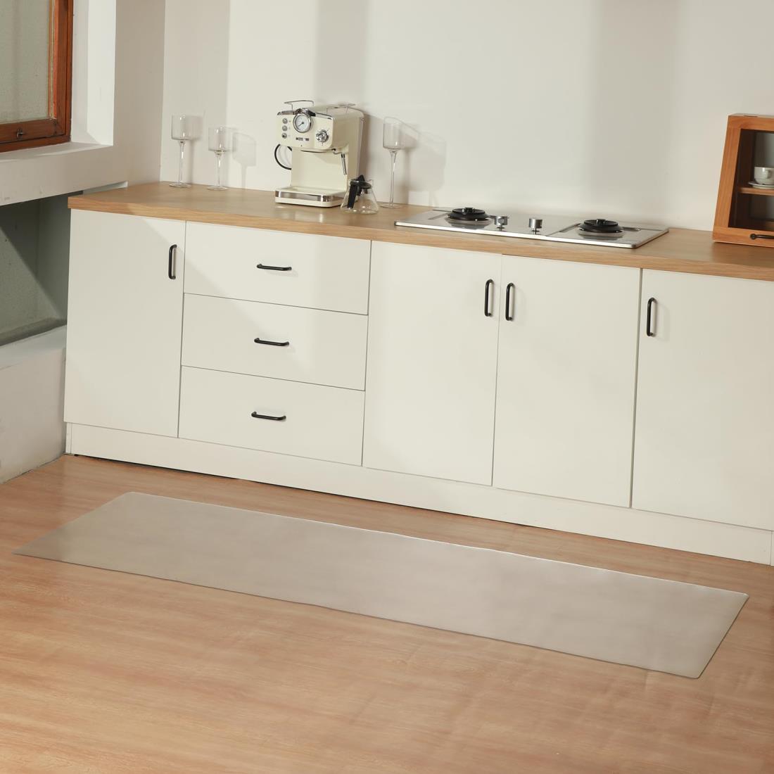 キッチンマット 透明 45*120cm 厚さ1.5mm PVC 床保護マット フロアマット 透明 超大判 クリアマット フローリングマット 透明 撥水 おしゃれ 汚れ防止 お手入れ簡単 滑り止め 床暖房対応