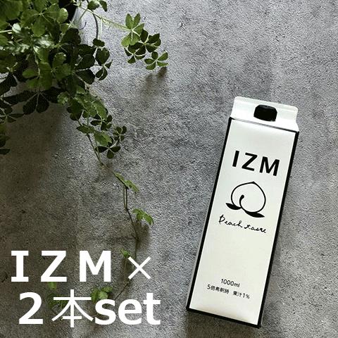 IZM ǥɥ ԡƥ ڤ2ܥåȡ peachtaste 1000ml  ץ쥼 ե