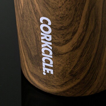 コークシクル キャンティーン 470 CORKCICLE 470ml 16oz WALNUT 贈呈 広口 マグボトル 直飲み マイボトル 保温 保冷 おしゃれ シンプル 無地 3層構造 キャンティーン CANTEEN 滑りにくい ステンレス ボトル すべり止め付き アウトドア レジャー キャンプ 海
