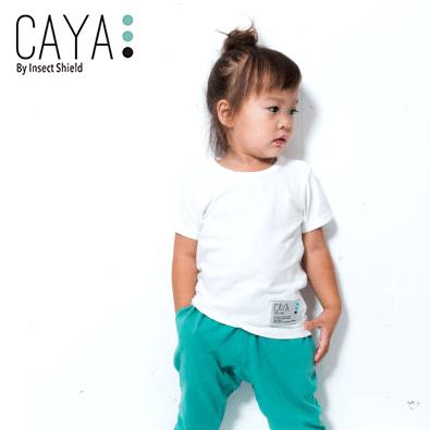 CAYA セール Tシャツ 【ベビー キッズ ジュニア インセクトシールド 子供服 虫よけ 遠足 登山 キャンプ バーベキュー ガーデニング 釣り ウォーキング Tシャツ】 母の日 プレゼント 母の日ギフ…