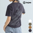 テジャス ヨガウェア トップス Tシャツ 半袖 レディース メンズ ユニセックス vira-T〈lotus〉tu251414 tejas ヨガ ピラティス ウェ...