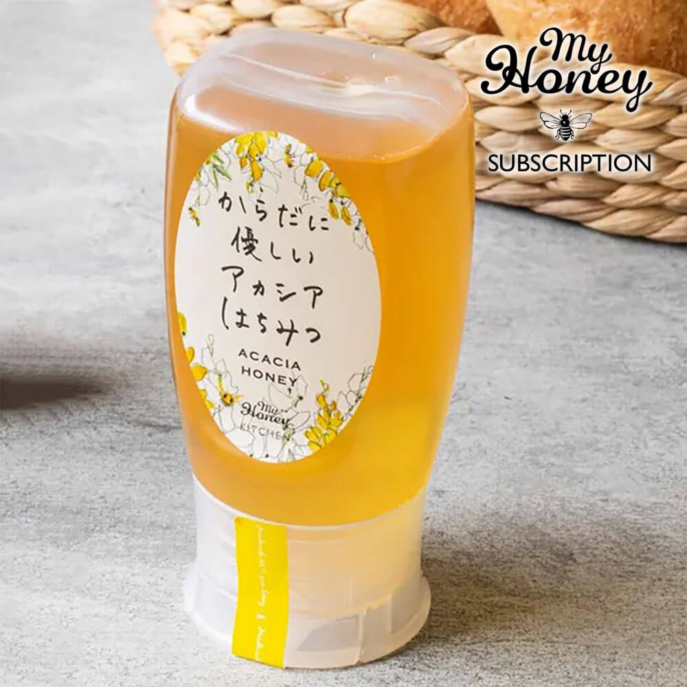 my honey 生はちみつ 非加熱 アカシア からだに優しいアカシアはちみつ チューブボトル 300g acacia アカシア蜂蜜 最高級 ハンガリー産 マヌカブランド マイハニー ハチミツ 蜂蜜 紅茶 珈琲 健康 ギフト プレゼント 健康 食卓 おしゃれ かわいい