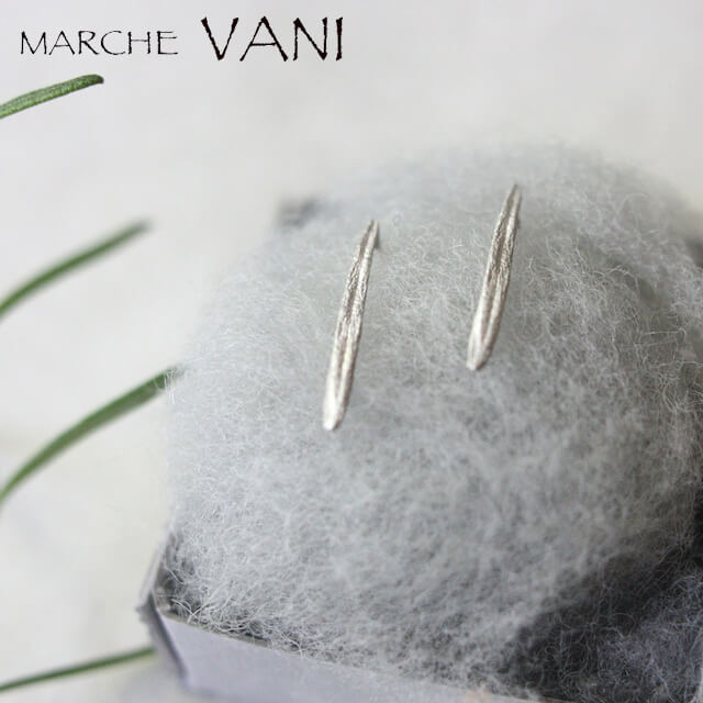 VANI ピアス 一対 rosemary シルバー ヴァニ ヨガ アクセサリー ハンドメイド 手作り 母の日 プレゼン..