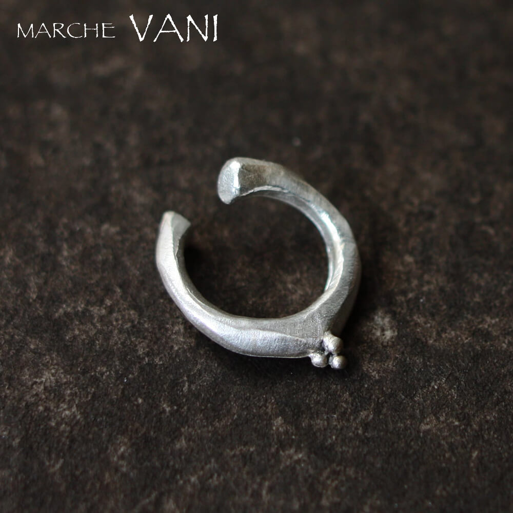 VANI イヤーカフ silver ヴァニ ヨガ アクセサリー ハンドメイド 手作り イヤカフ ピアス イヤリング 女性 誕生日 ギフト プレゼント 母の日 プレゼント 母の日ギフト