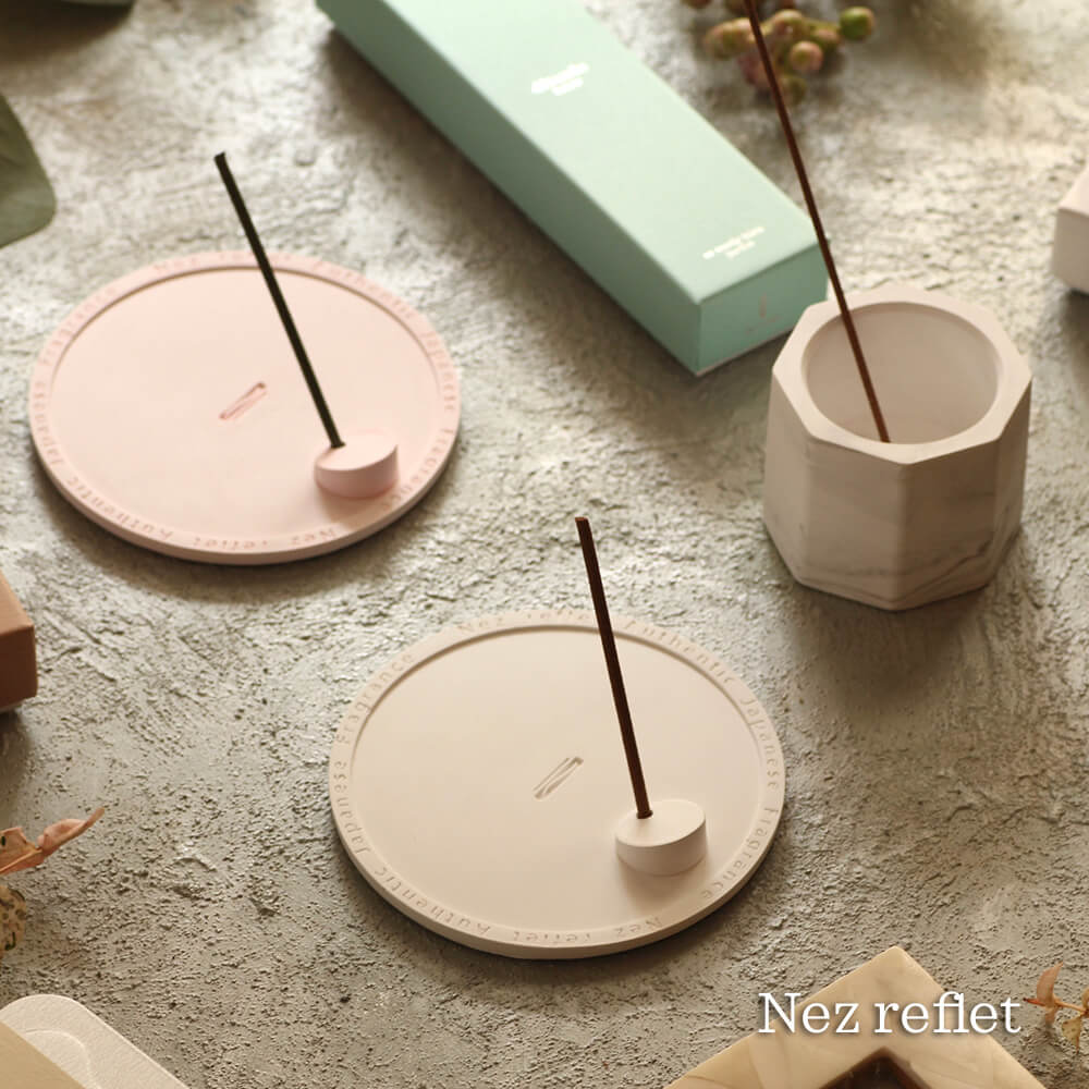Nez reflet ネルフレ セール お香立て インセンスホルダー nez ネ インセンススティッ