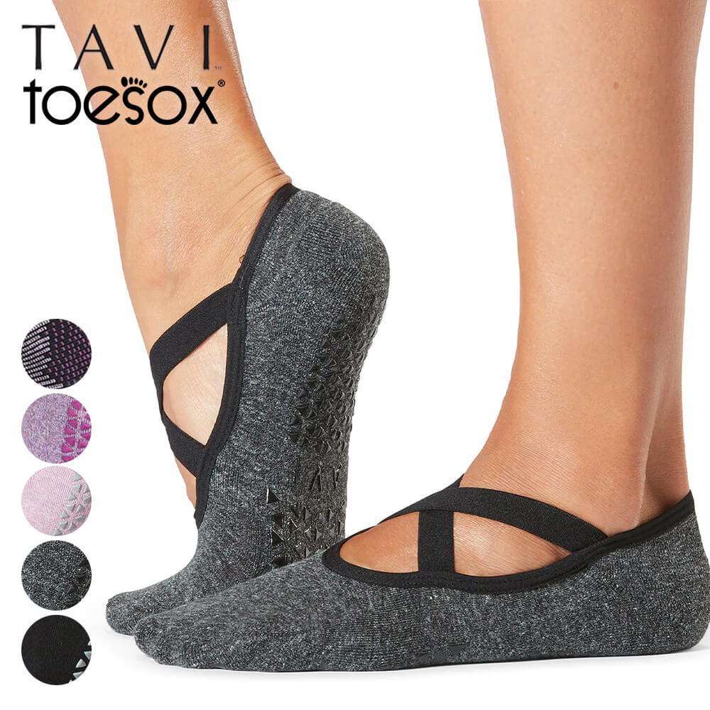 TAVI by ToeSox トゥソックス Chloe クロエ グリップ ソックス ヨガ 靴下 ピラ ...