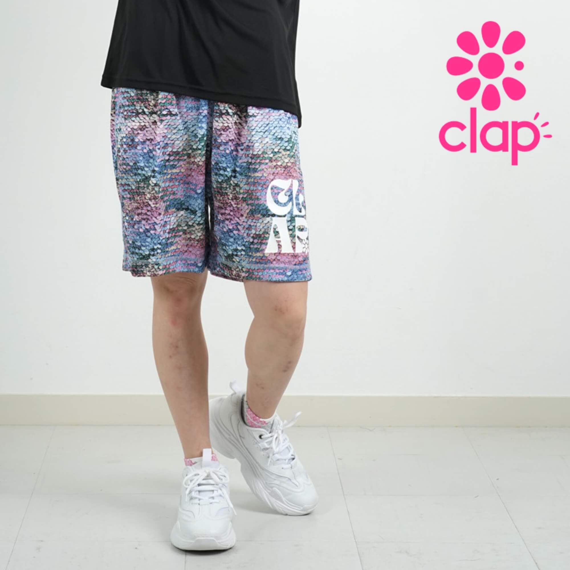 clap クラップ 2月21日(金)発売 タイダイ ハーフパンツ フィットネス 楽天市場】clap ハーフパンツの通販