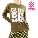 clap フィットネス ウェア クラップ フィットネスウェア レディース 長袖 Tシャツ トップス G-DOT LONG SLEEVE Tee 秋 2024 T...