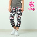 クラップ clap フィットネス クラップヨガウェア レディース clap フィットネス パンツ CHECKER CLAP E-SHUTOOOO M/フリーサイ...
