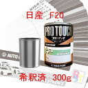 ロックペイント プロタッチ 1液塗料 自動車塗料 補修 調色 日産 F20 ディープターコイズ 希釈済み 300g