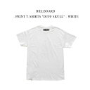 BILLBOARD - PRINT T-SHIRTS DUFF SKULL - WHITE ビルボード《プリントTシャツ》ダフスカル ホワイト