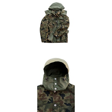 Nigel Cabourn × KARRIMOR K100 - SHORT MOUNTAIN RUCKSACK JACKET - CAMO MIX【国内正規】ナイジェルケーボン × カリマー K100《ショートマウンテンリュックサックジャケット》カモミックス