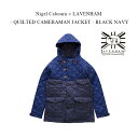 Nigel Cabourn × LAVENHAM - QUILTED CAMERAMAN JACKET - BLACK NAVY