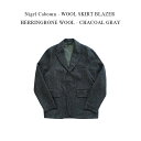 Nigel Cabourn × LAVENHAM - QUILTED CAMERAMAN JACKET - CHACOAL