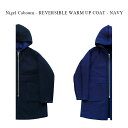 Nigel Cabourn - REVERSIBLE WARM UP COAT - NAVYyKziCWFP[{so[VuEH[AbvR[gtlCr[