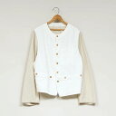 ◯ Nigel Cabourn - RAILROAD WAIST CO HEMP CANVAS - OFF WHITE