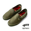 VAULT BY VANS × NIGEL CABOURN - OG CLASSIC SLIP-ON LX - USMC ARMY MIX【送料無料】ヴァンズ ナイジェルケーボン クラシック スリッポン