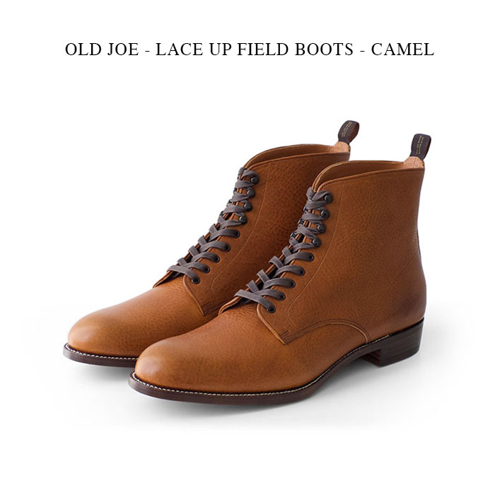 OLD JOE - LACE UP FIELD BOOTS - CAMEL オールドジョー《レースアップブーツ》キャメル