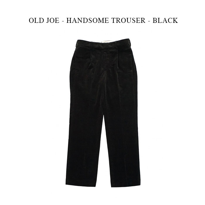 メンズファッション, ズボン・パンツ OLD JOE - HANDSOME TROUSER - BLACK 