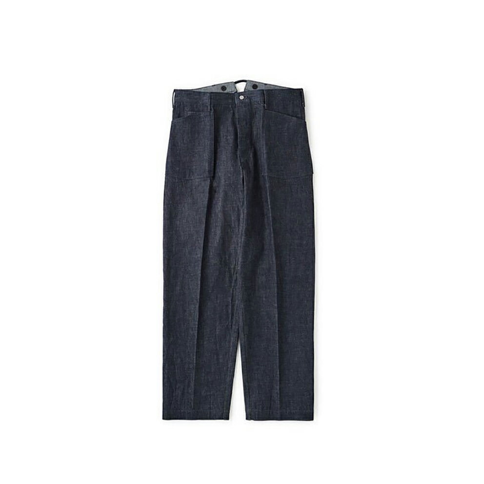 OLD JOE - WADORI MOULDER TROUSER - INDIGO