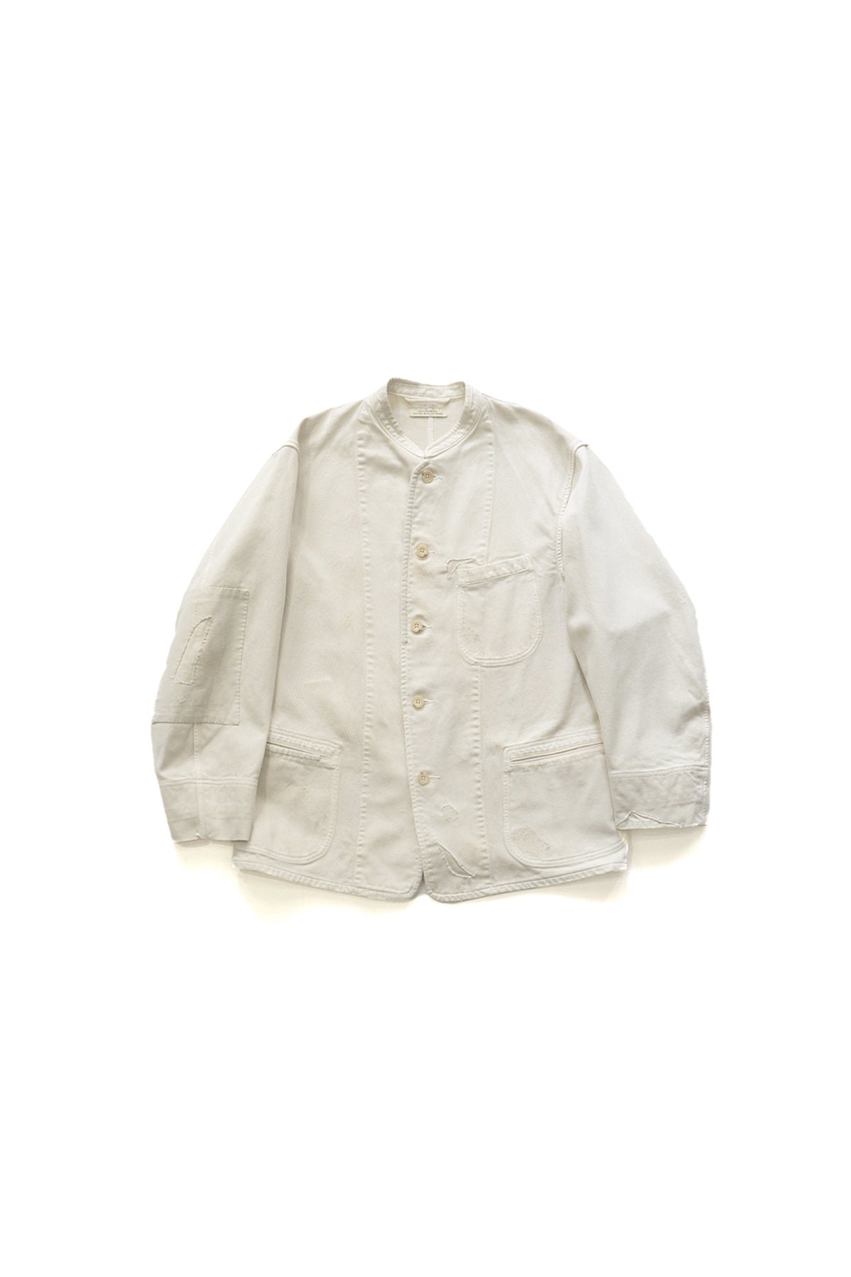 OLD JOE - STAND COLLAR ROVER JACKET (SCAR FACE) - BONE