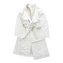 OLD JOE - SHAWL COLLAR WRAPPED CHORE COAT - WHITE CANVAS オールドジョー 《ショールカラー ラップド チョア コート》ホワイトキャンバス UNISEX