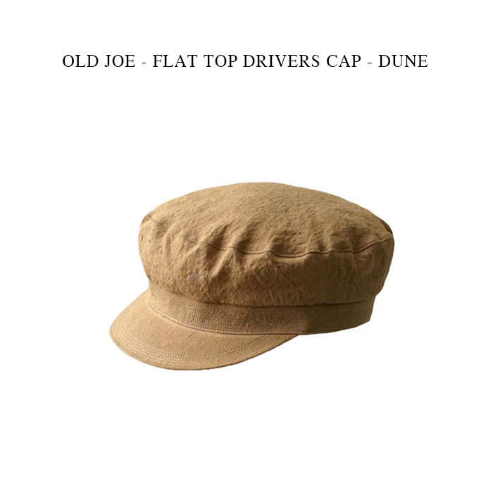 メンズ帽子, キャップ OLD JOE - FLAT TOP DRIVERS CAP - DUNE 
