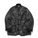 Porter Classic - PEELED CLOTH CHINESE JACKET - BLACK |[^[NVbNss[hNX`Cj[YWPbgtubN