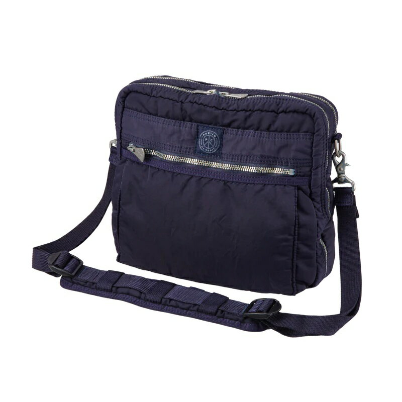 Rakuten - PORTER CLASSIC - SUPER NYLON SIMPLE SHOULDER BAG - BLUE