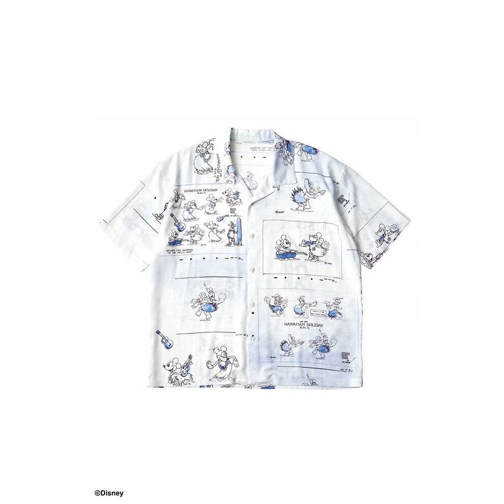 Rakuten - ISNEY HAWAIIAN HOLIDAY / ALOHA SHIRT - BLUE