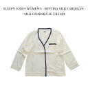 SLEEPY JONES WOMEN'S - BETTINA SILK CARDIGAN -SILK CHARMEUSE CREAM 【レターパック送料込】スリーピージョーンズ ウーマンズ - ベティナ シルクカーディガン - クリーム