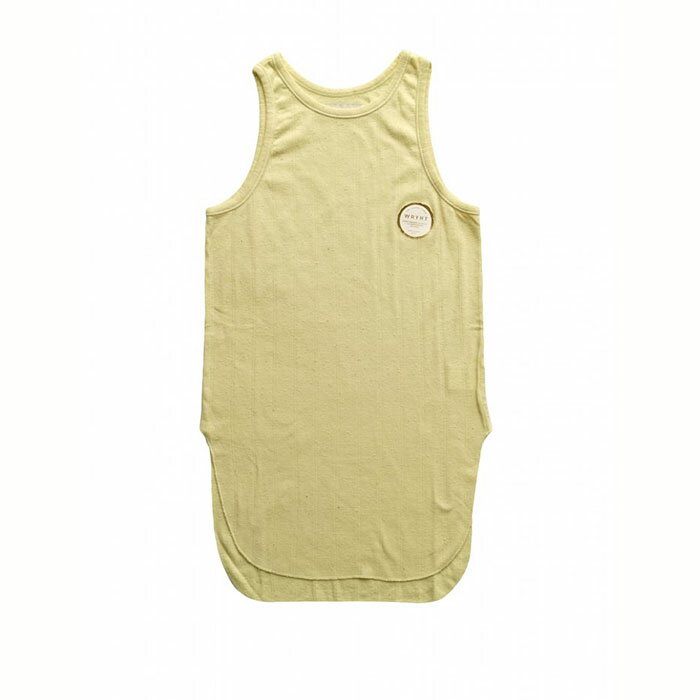 WRYHT - ROUND-NECK RIBBED TANK - CITRINE饤ȡԥ饦ɥͥå֥󥯡 CITRINE