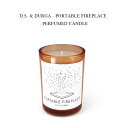 D.S. & DURGA - PERFUMED CANDLE - PORTABLE FIREPLACE
