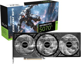 玄人志向 NVIDIA RTX5070Ti 搭載 グラフィックボード GDDR7 16GB【国内正規品】 GG-RTX5070Ti-E16GB/OC/TP