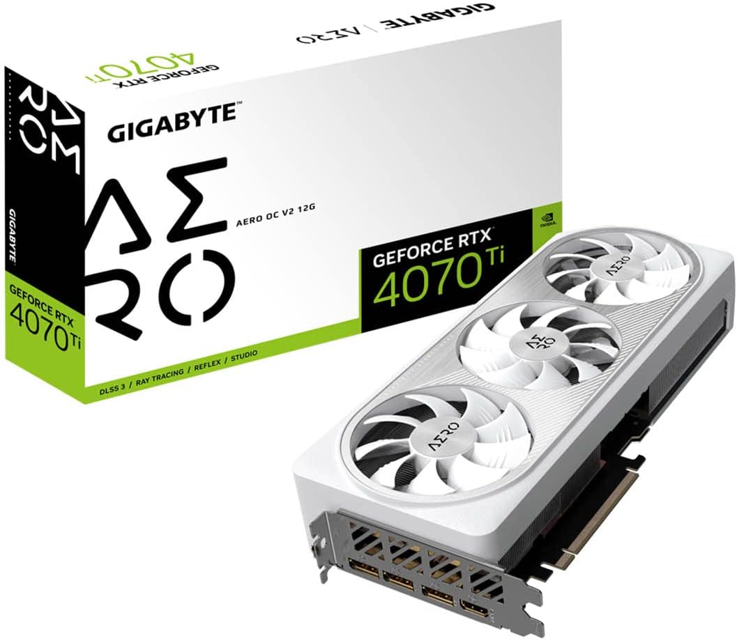 GIGABYTE NVIDIA GeForce RTX4070Ti եåܡ GDDR6X 12GBڹŹ GV-N407TAERO OCV2-12GD