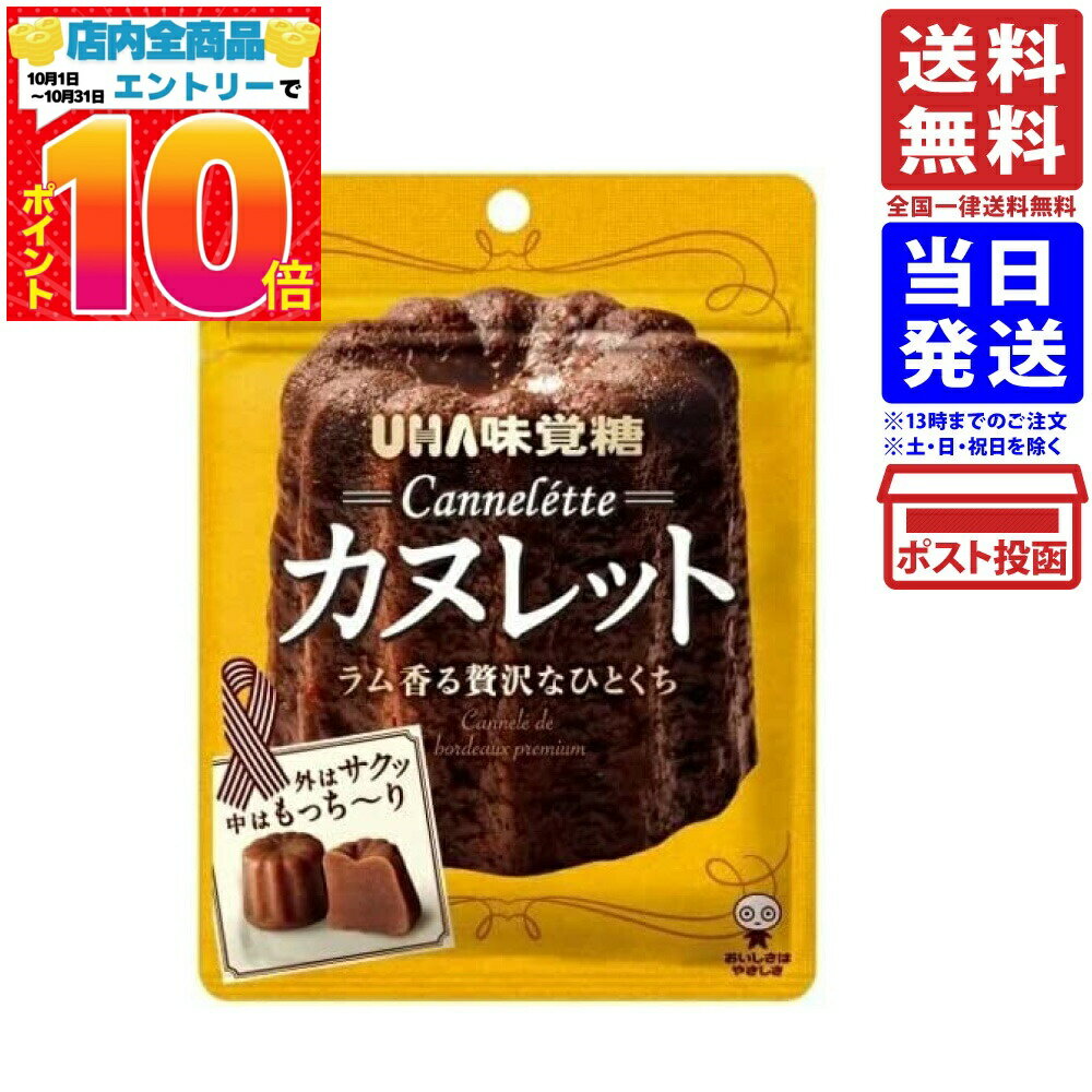 UHA味覚糖 カヌレット 40g 送料無料