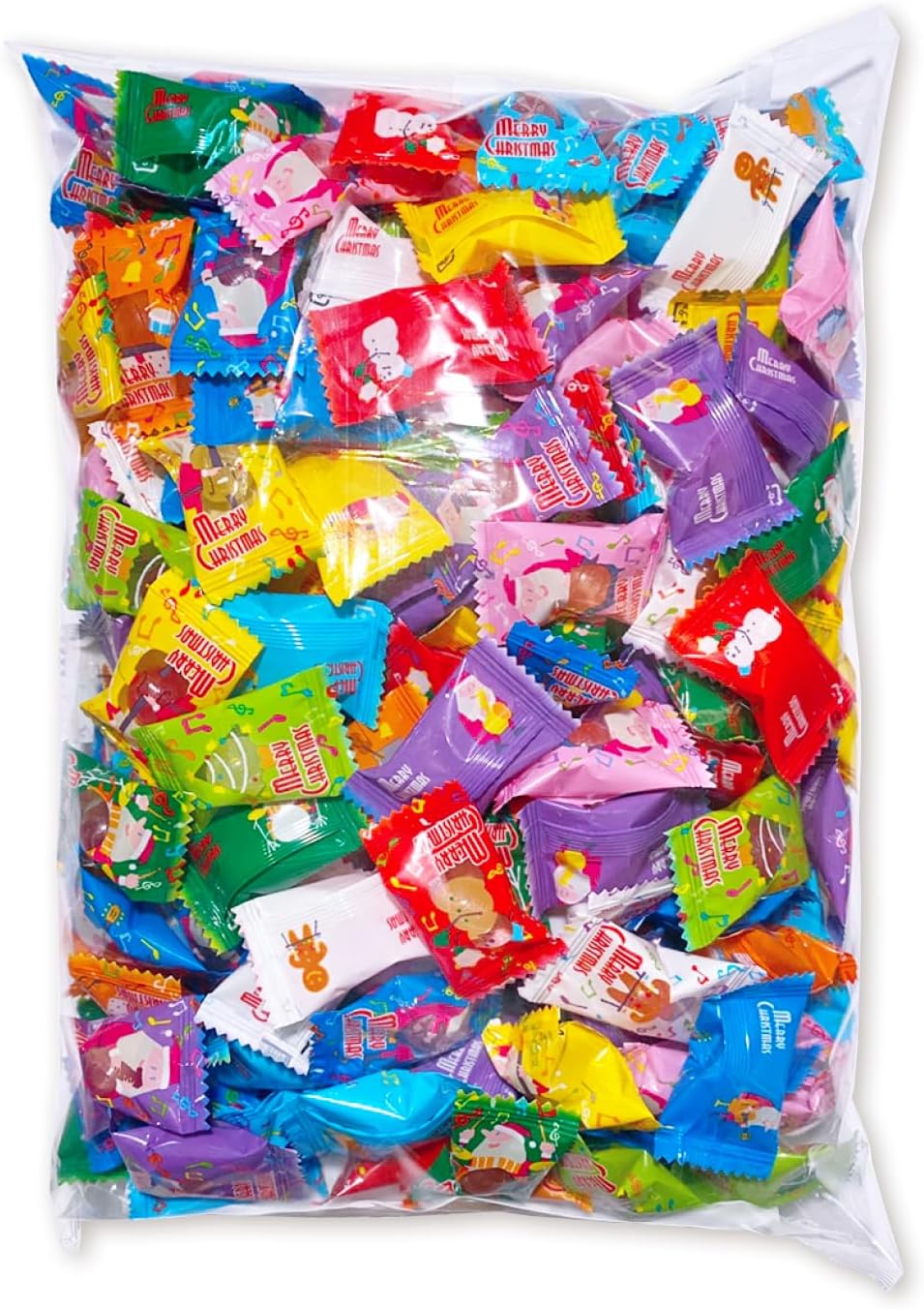 キッコー製菓 小粒 クリスマスキャンデー 500g 単品 キャンディ クリスマス 個包装 詰め合わせ 飴 あめ キャンデー 期間限定 イベント ギフト プレゼント